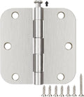 12 Pack Interior 3.5" Brushed Nickel Door Hinges by TDCHINGES