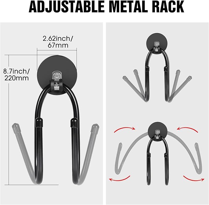 Strong Magnetic Hooks, Heavy Duty Storage Straps Tool Organizer - Image 2