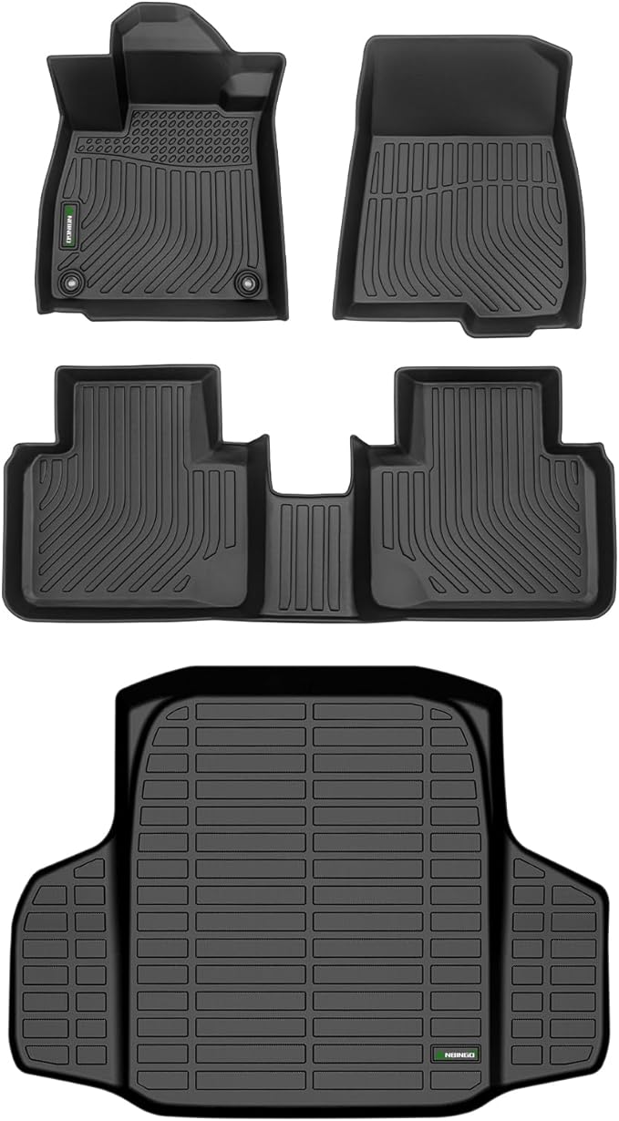 ANBINGO®Floor Mats Fit for 2018-2022 Honda Accord& Cargo Liner All Weather Mats by ANBINGO