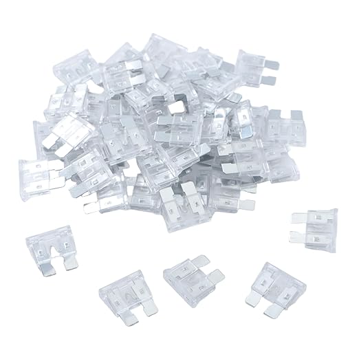 100 Pack Auto Fuses 25 AMP ATC/ATO Standard Regular Fuse Blade 25A Car Truck by JESUNK