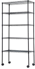 Wire Shelving Unit Metal Shelf Organizer Heavy Duty Wire Rack Storage Unit Rack by BestOffice