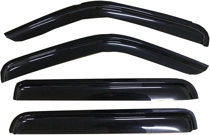 94307 Side Window Wind Deflector, Window Visor fit - Image 2