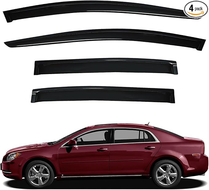 Window Visors Sun/Rain Guard Compatible by LQQDP