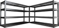 68" Wide Garage Shelving Unit, Heavy Duty Garage Storage Shelves, 3500 LBS by PMKES