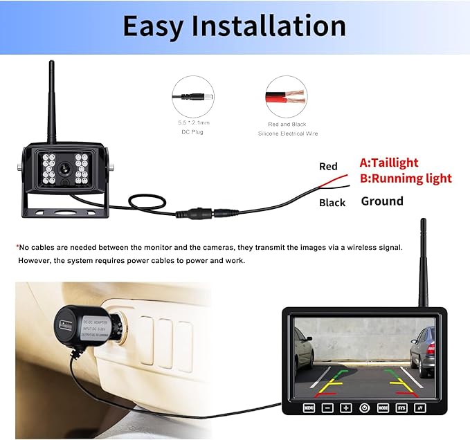 Wireless Backup Camera System - Image 6