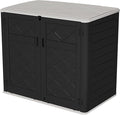 HOMSPARK Storage Shed Weather Resistance, Horizontal Storage Shed by HOMSPARK