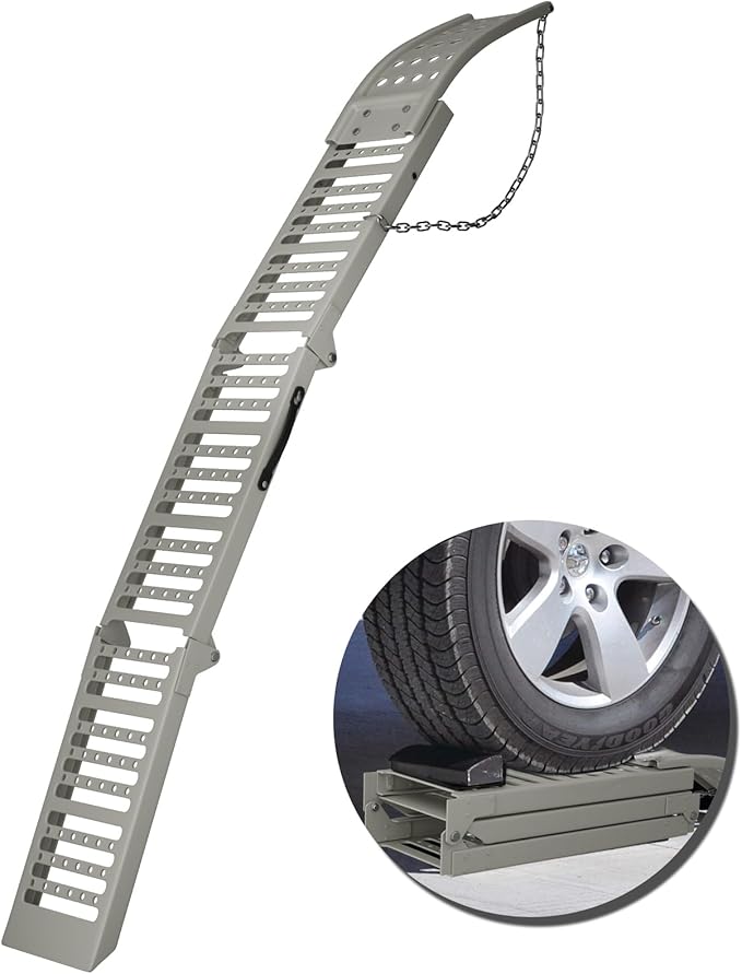77.2" L x 9.8" W Truck Ramps, 1212 Lbs Loading Ramps by Evcitn