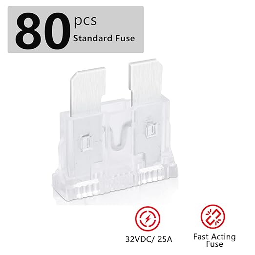 25Amp Standard Fuse, 25A Car Blade Fuses - Image 2
