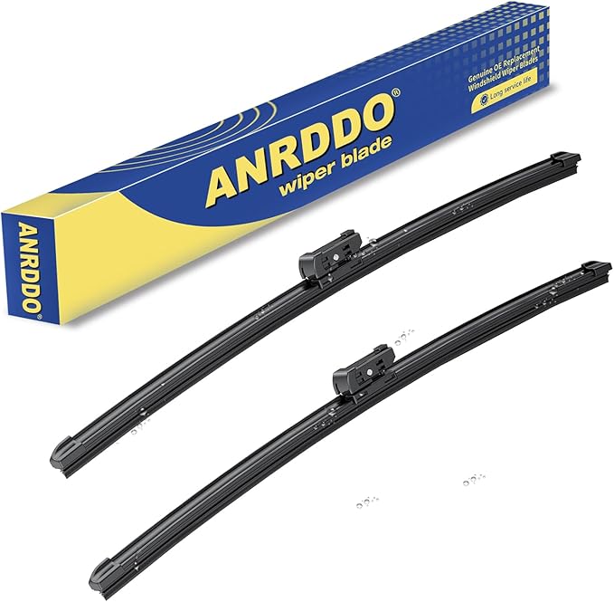 2 Wipers Factory Replacement For 2014-2018 Chevrolet Silverado GMC Sierra by ANRDDO