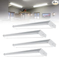 HYPERLITE 4FT LED Wraparound Light 6600LM, 60W/50W/40W, 4000K LED Shop Lights by HYPERLITE