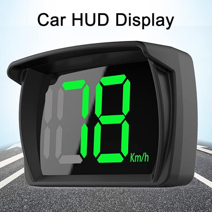 Shkalacar Car HUD Headup Display KM/H MPH GPS Digital Speedometer - Image 2