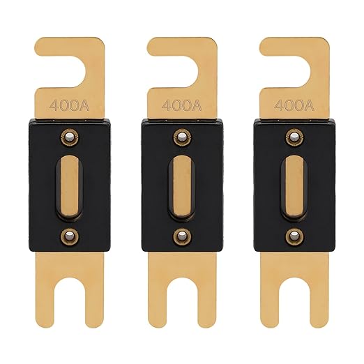 400A ANL Fuse 400 Amp Inline Blade Fuses 32V by VEXUNGA