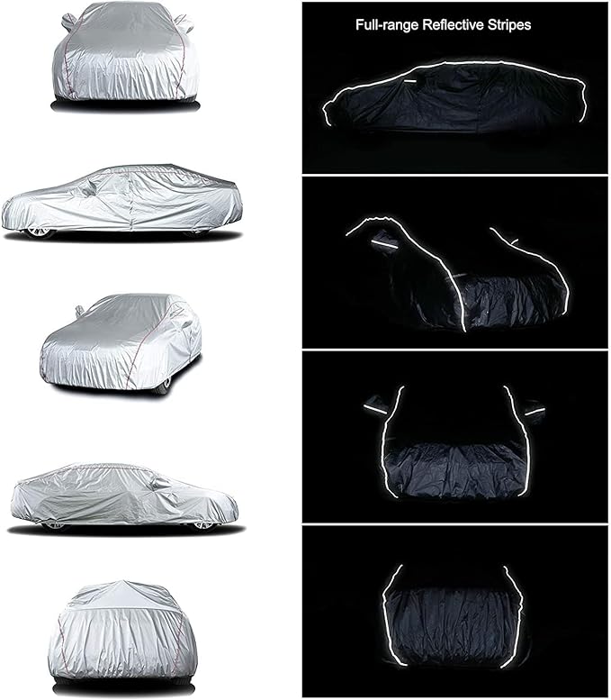Tecoom Hard Shell Oxford Material Door Shape Zipper Design Waterproof UV-Proof - Image 5
