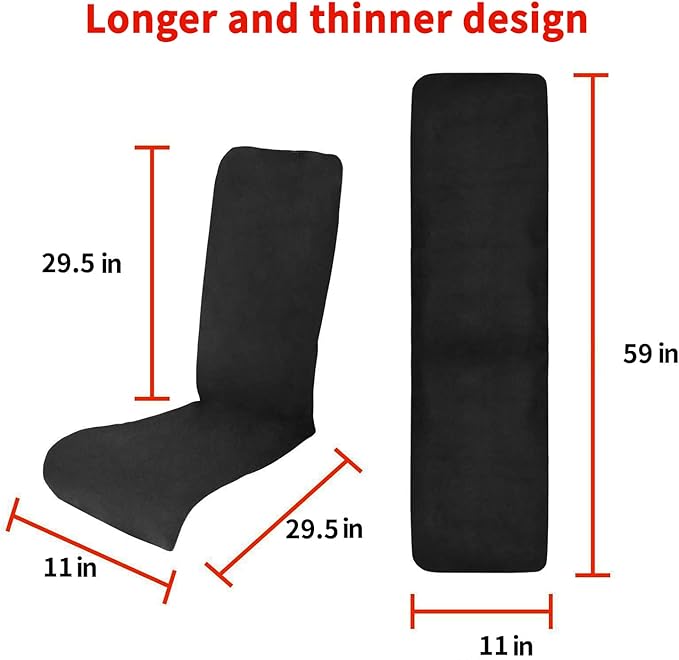 Foldable & Washable Fabric Heated Seat Cushion - Image 7