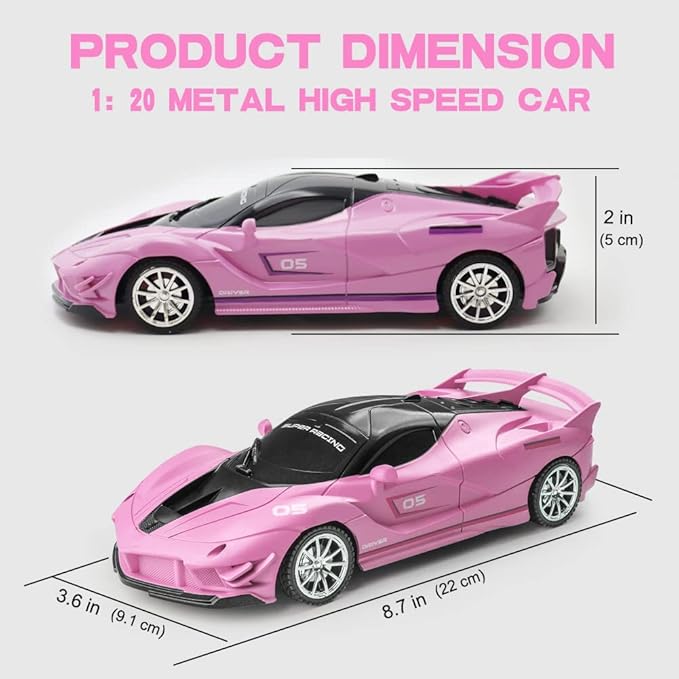 Remote Control Car, Rechargeable RC Racing, 2.4Ghz Electric Power On Road High - Image 3