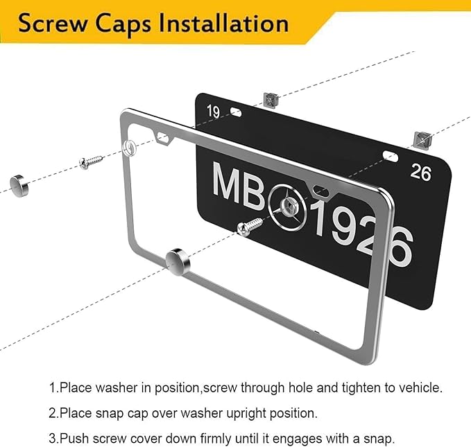 Pink Strawberry Butterfly Floral License Plate Frame Stainless Steel License - Image 6