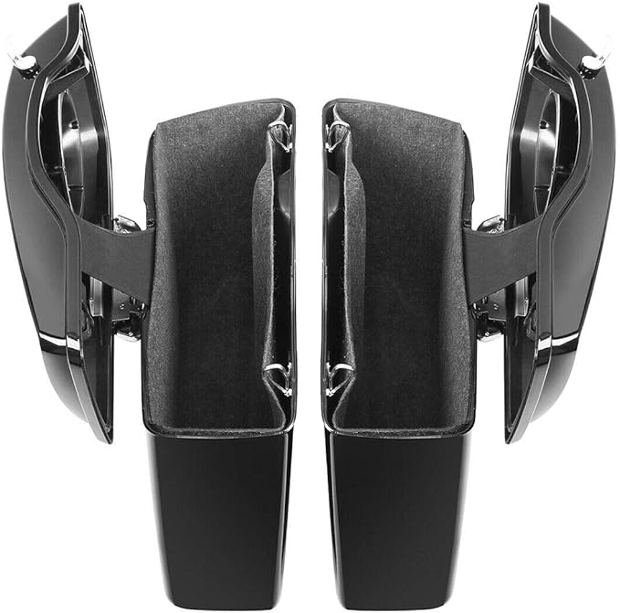 Green-L Vivid Black Hard Saddlebags - Image 5