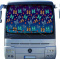EcoNour Butterfly RV Windshield Sunshade | Windshield Cover Sunshade by EcoNour