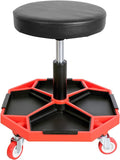 BIG RED ATRXF8308R Torin Heavy Duty Pneumatic Garage Rolling Stool/Creeper Seat by BIGRED