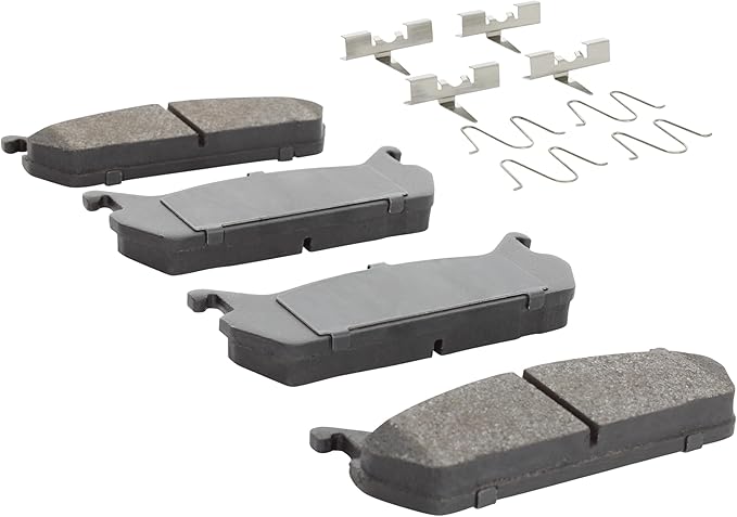 Premium Semi-Metallic Rear Brake Pads Replacement - Image 2