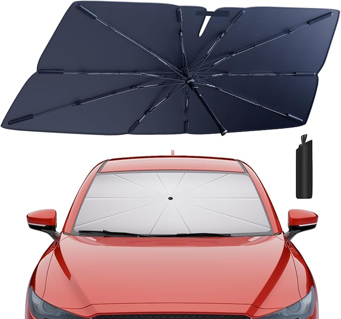 Windshield Sun Shade Umbrella: for Mazda CX-5-2017-2024 2025 by HIMUMOY