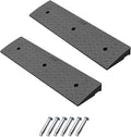2 Pack 1.2'' Rise Rubber Curb Ramp Heavy Duty Loading Rubber Curb Ramps 3 Tons by METFUIN