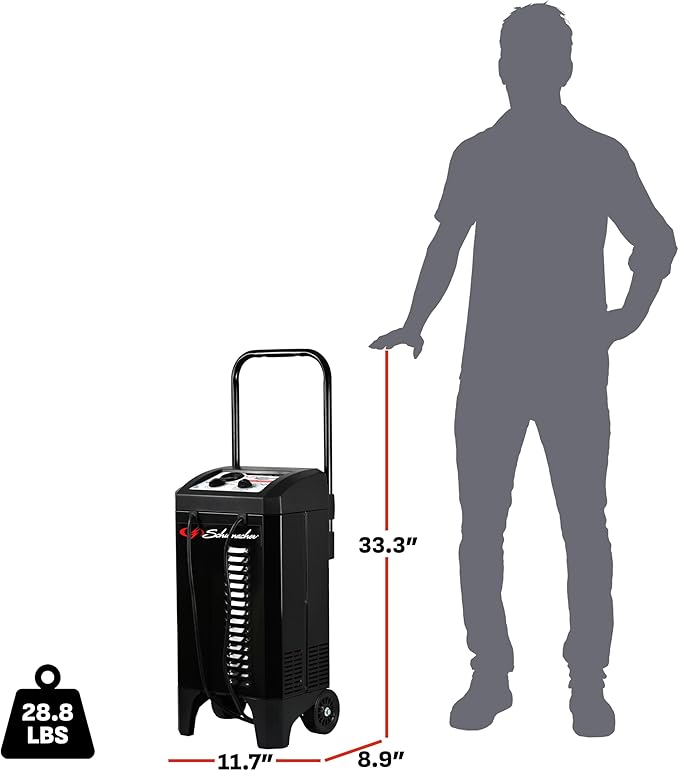 Schumacher Electric Manual Battery Charger & Engine Starter - 12V - Image 7