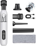 4-in-1 Handheld Cordless Car Vacuum – 19000PA, Brushless Motor, 2-in-1 Blow & by UpgradedCarVacuum
