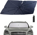 Windshield Sun Shade Umbrella for 2019-2023 Lincoln Nautilus Accessories: by HIMUMOY