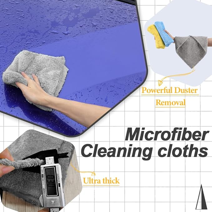 Drying Towels Car Detailing Car Wash Cleaning Towel - Image 4
