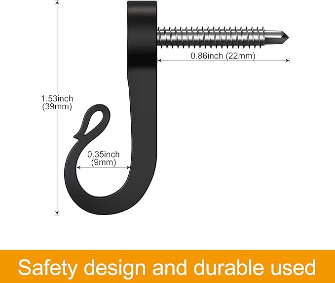 28-Pack Q-Hanger Hook for Indoor and Outdoor Christmas Lights, New Year Party - Image 2