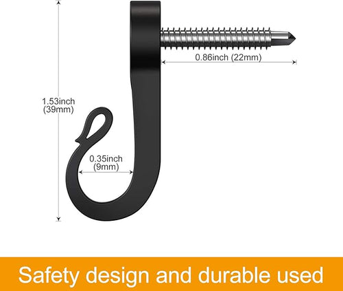 14-Pack Q-Hanger Hooks: Indoor & Outdoor Christmas Lights Hanger - Image 2