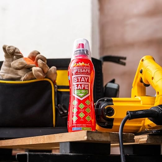 LifeSafe Technologies StaySafe All-in-1 Portable Fire Extinguishing Spray | - Image 7