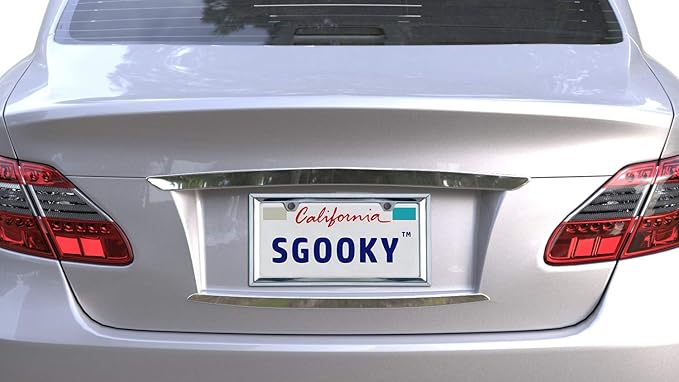 3D Chrome License Plate Frames, Pure Zinc Alloy Metal - Image 7