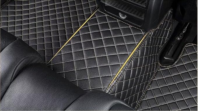 Custom All-Weather Protection Leather Car Floor Mats - Image 7