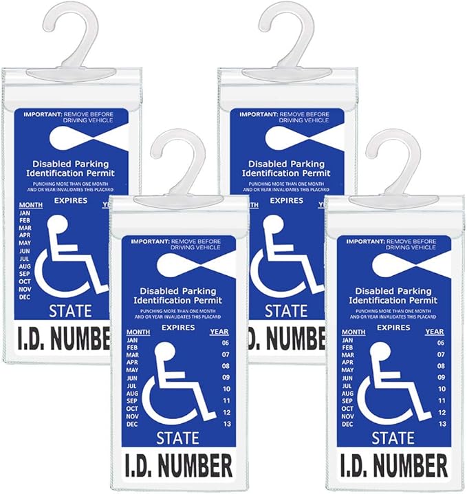 Handicapped Parking Placard Holder by TBTbuymax