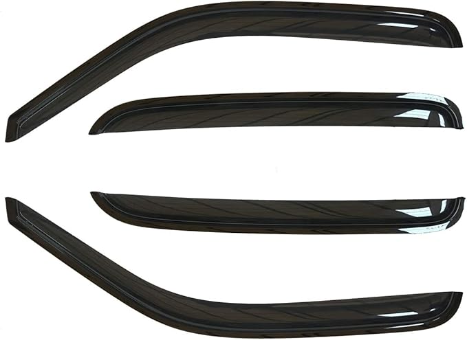 Side Window Wind Deflector, Window Visor fit - Image 2