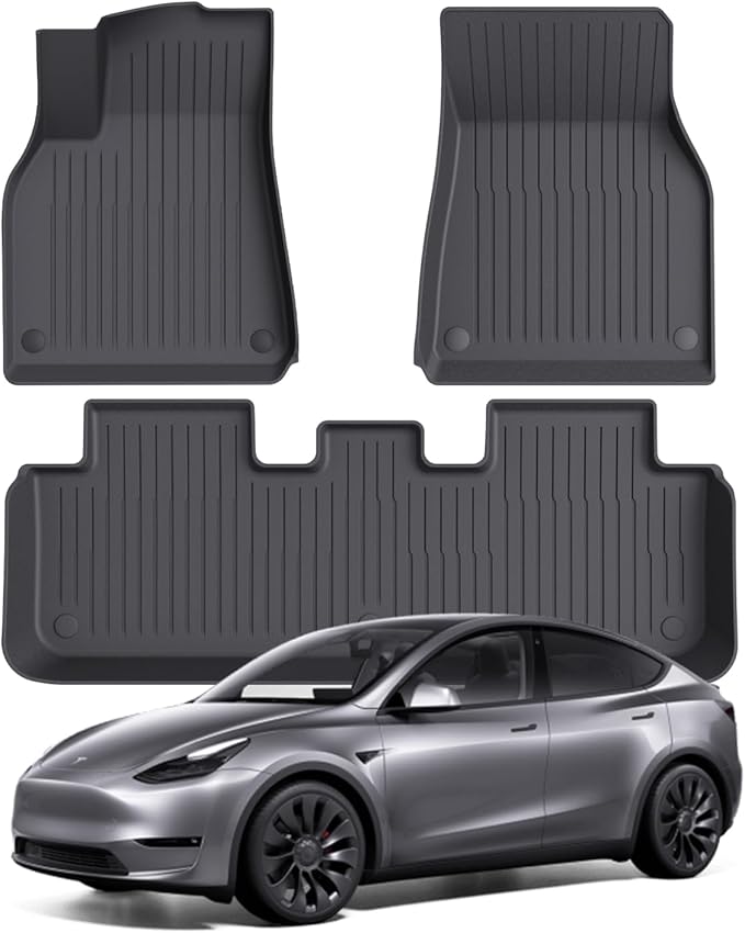 Floor Mats Fits for Tesla Model Y 5-Seat 2024-2020 - Image 7