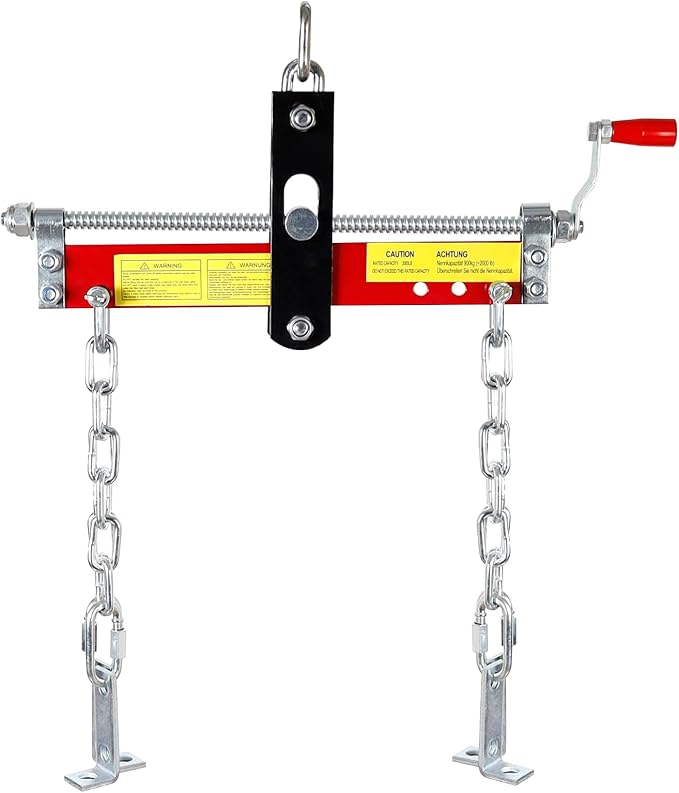 Engine Leveler 1 Ton/2209 LBS Heavy Duty Alloy Steel Engine Hoist Shop Crane by Unknown