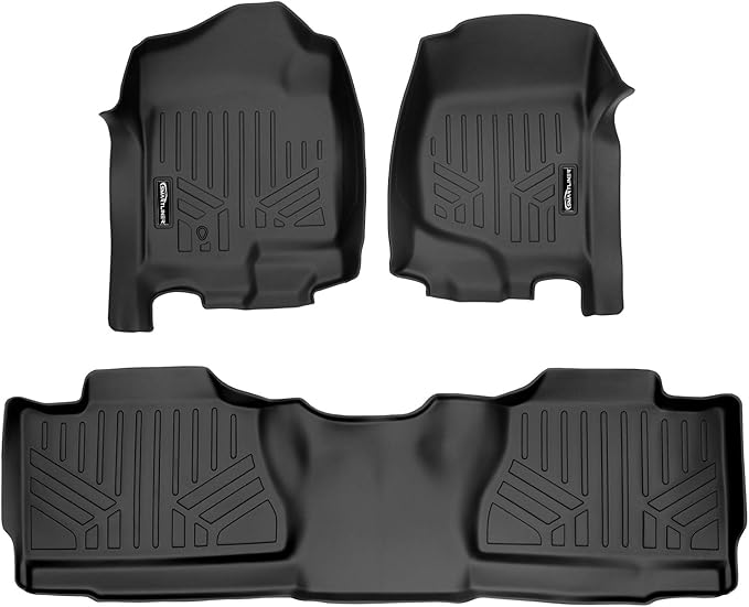 MAXLINER Custom Fit Floor Mats 2 Row Liner Set Compatible by SMARTLINER-USA