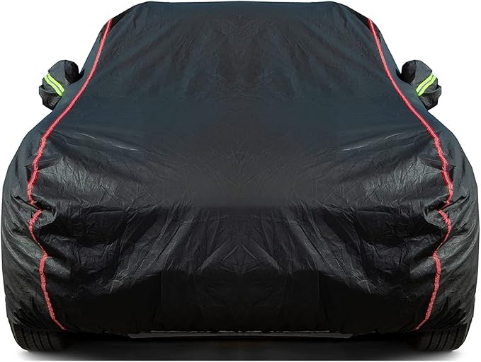 Breathable New Material, Waterproof Car Cover, Locks and Zipper Doors, by QUYDDC