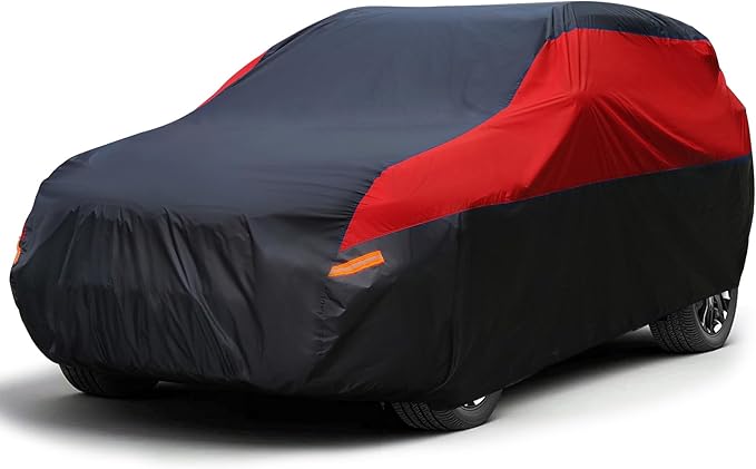 SUV Car Cover Hatchback Cover Waterproof All Weather, Outdoor Car Covers by XicBoom