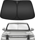 ARISMOTOR Windshield Sun Shade for Rivian R1T 2022-2025, Custom Fit Foldable by ARISMOTOR