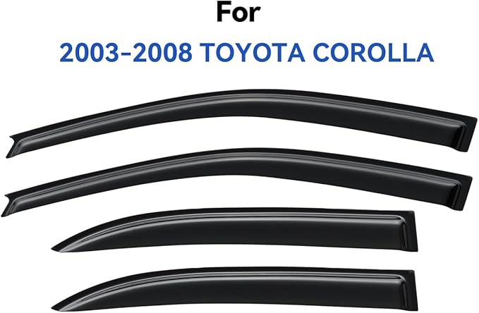 Window Visors Rain Guards Shield - Image 2
