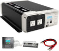 Energizer 1500 Watt 12V Pure Sine Inverter Dual AC Outlets & USB, Installation by Energizer
