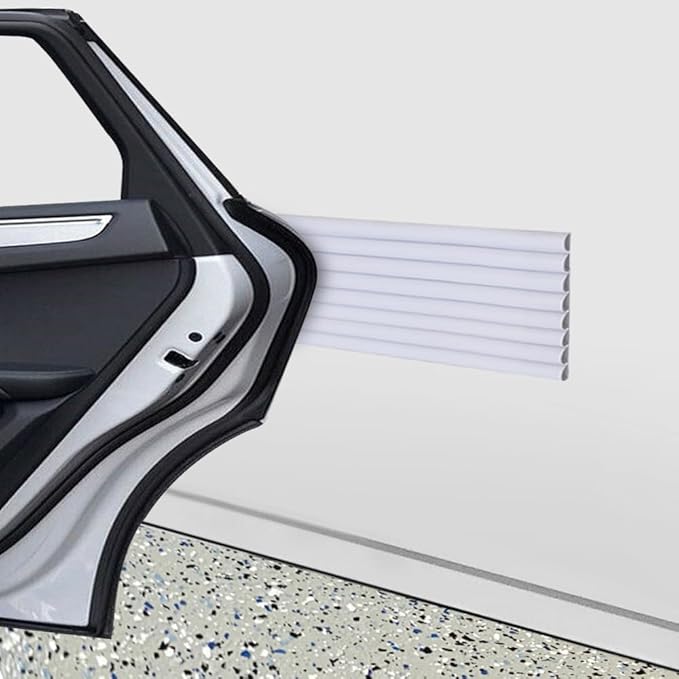 Rubber Bond Garage Wall Protectors - 4in x 12ft Strong Self-Adhesive Rubber - Image 3
