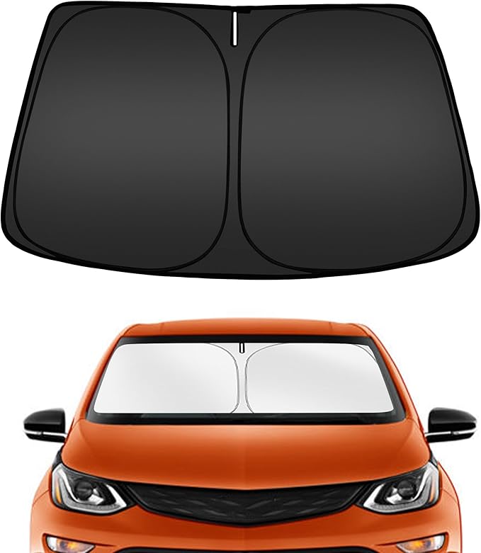 ARISMOTOR Windshield Sun Shade for Ch-evrolet Chevy Bolt EV 2017-2024, Custom by ARISMOTOR