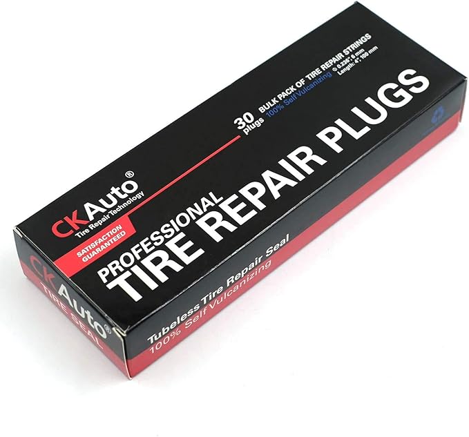 CKAuto 30pcs 8" Brown Tire Repair Strings, Automotive Tool Tire Repair Plugs - Image 5