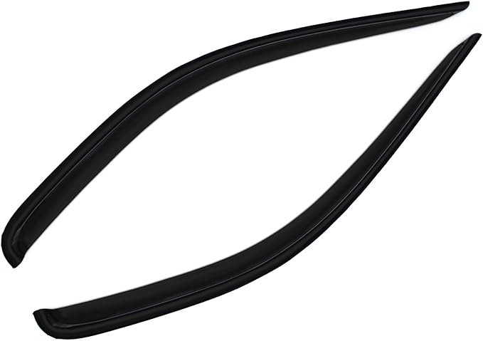 Smoke Front Window Visor Compatible - Image 2
