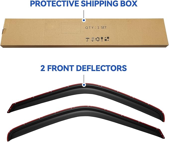 in-Channel Window Visors Rain Guards - Image 6